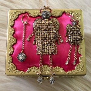 ❤️ SALE ❤️ Betsey Johnson Angels Wings Jewelry Set